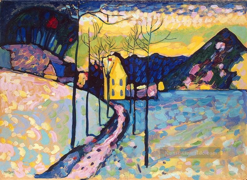 Winter Landschaft Wassily Kandinsky Ölgemälde
